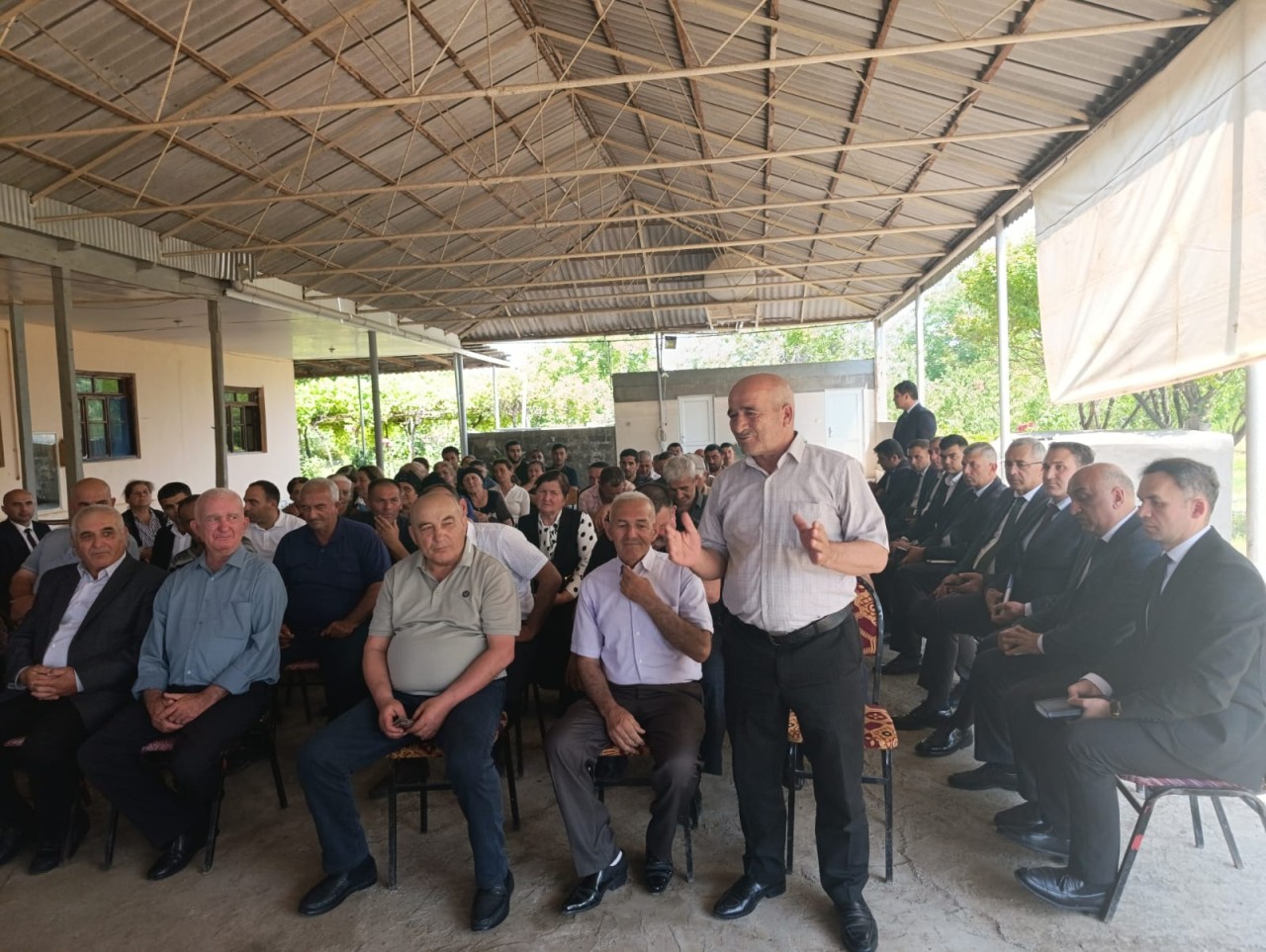 Goranboyda növbəti səyyar qəbul keçirildi - FOTOLAR
